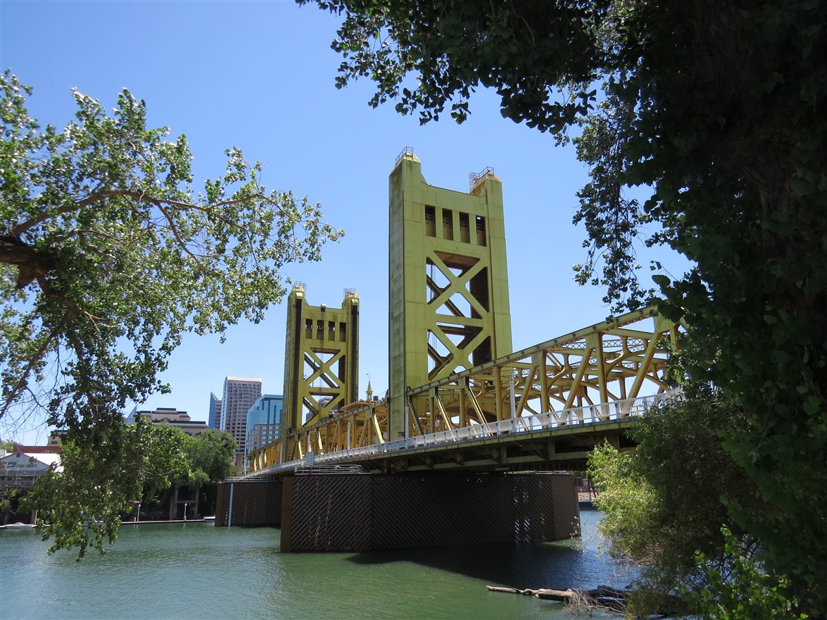 Sacramento, California downtown skyline